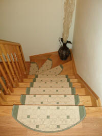 Non-slip Carpet Stair Treads made in Europe