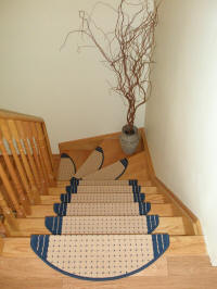 Stair Rugs for small steps DIY Installation