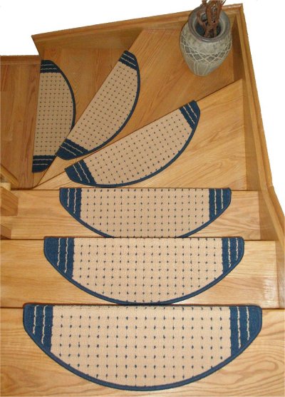 Stair Rugs for small steps DIY Installation