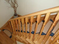 Stair Rugs for small steps DIY Installation