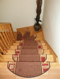 Non-slip Carpet Stair Treads made in Europe