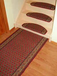 Non-slip Carpet Stair Treads made in Europe