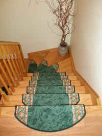 Carpet Stair Treads on stairmats.com USA